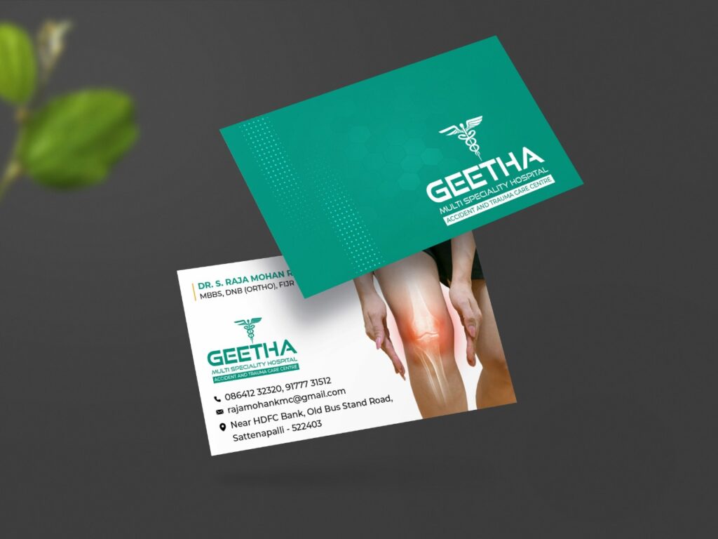 Geetha visiting card